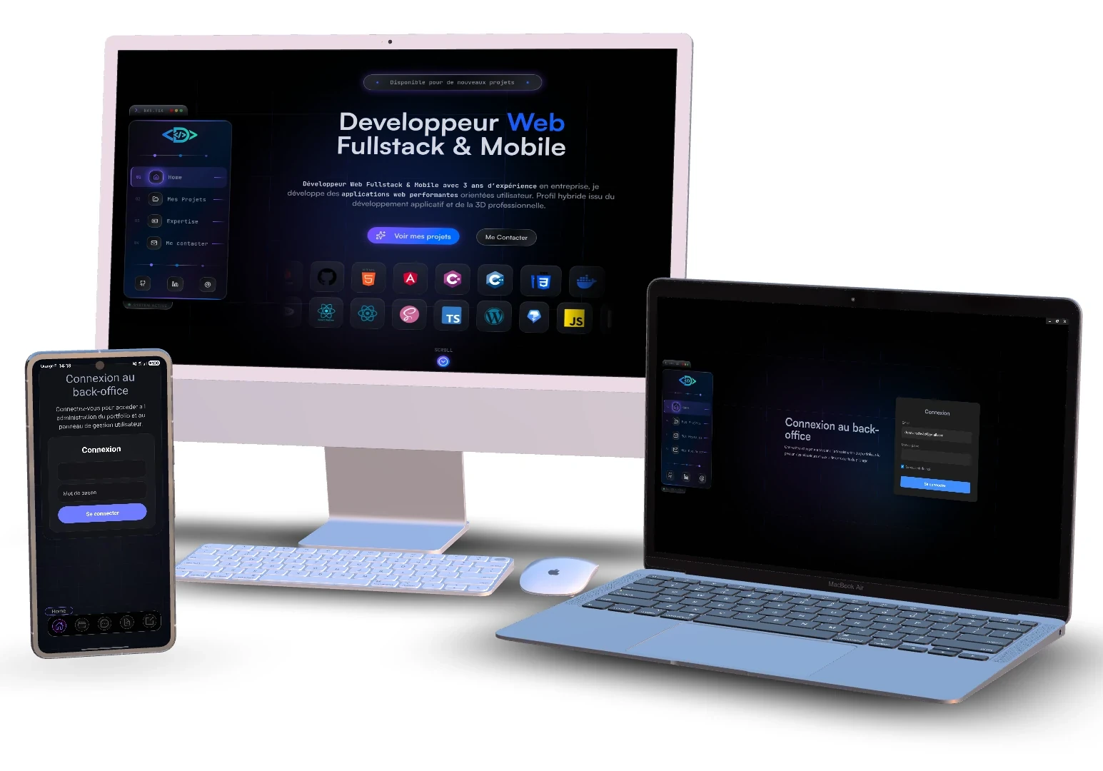 Aperçu du projet Portfolio Ecosystème